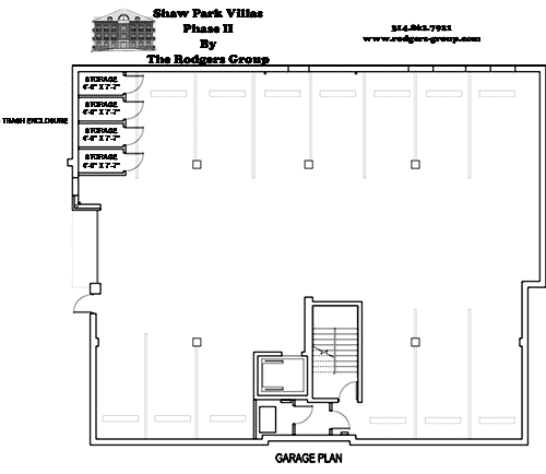 Shaw Park Villas Phase II - Garage